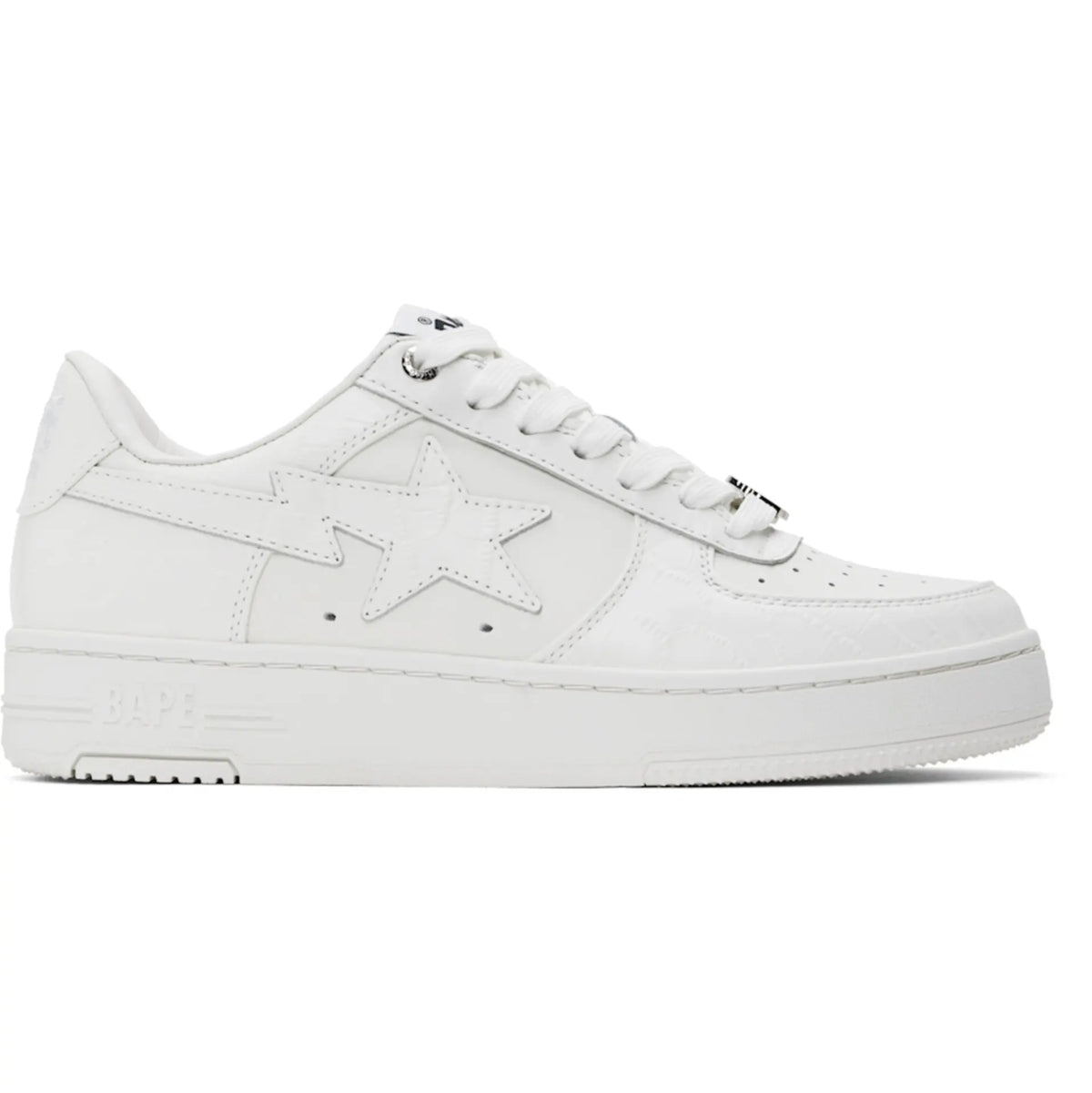 BAPE White ‘BAPE’ STA #3 Sneakers