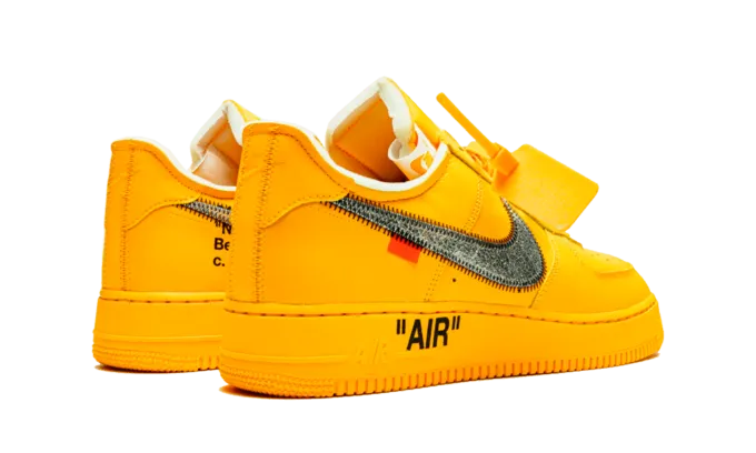 AF1 Low 0ff-White University Gold Metallic