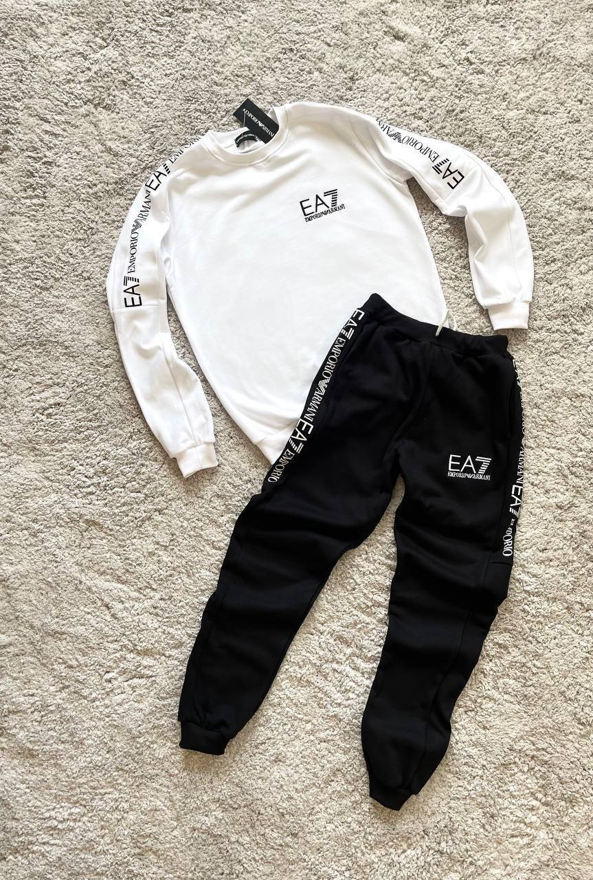 Chándal EA7 "Black White"