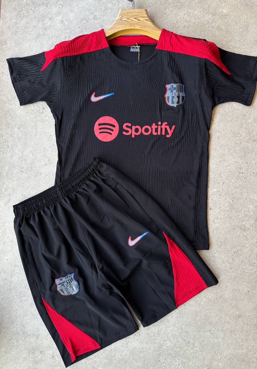 Conjunto FCB "Black Red"