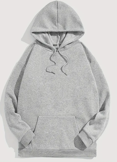 Sudadera Básica Gris