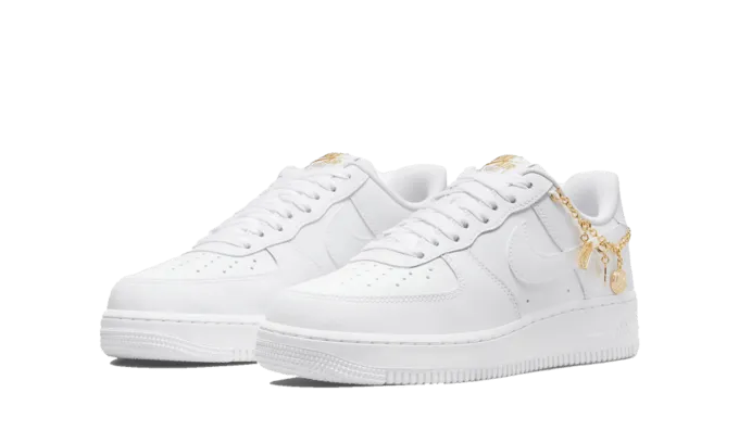 AF1 Charms White