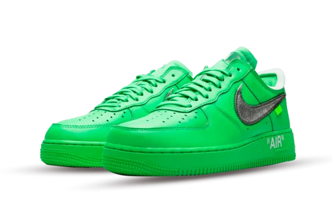 AF1 Low 0ff-White Light Green Spark