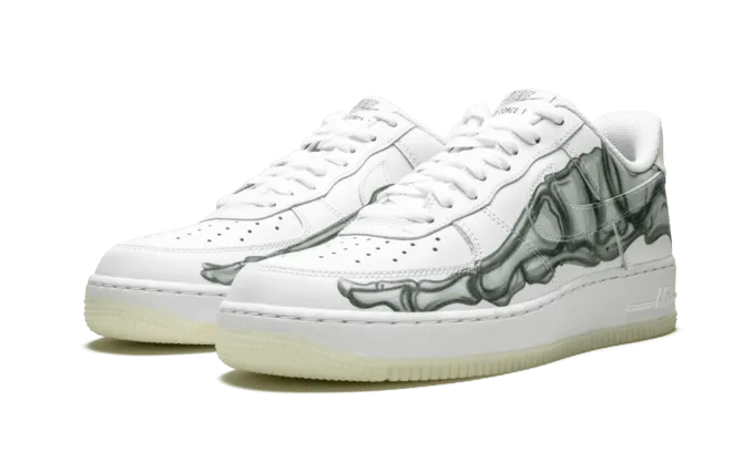 AF1 Low White Skeleton