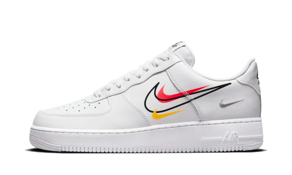 AF1 Multi-Swoosh White