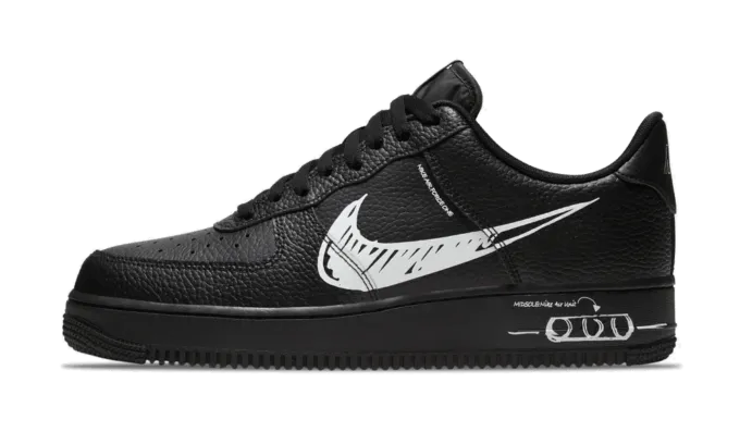 AF1 Sketch Black