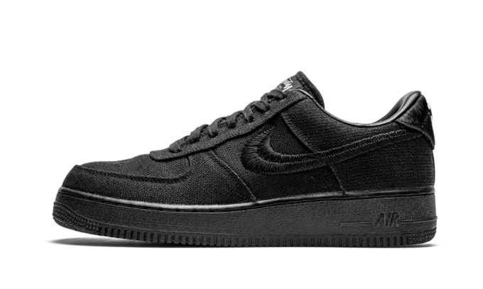 AF1 Stus*sy Black
