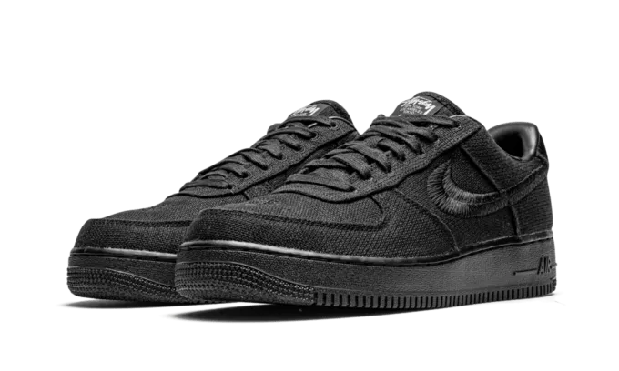 AF1 Stus*sy Black