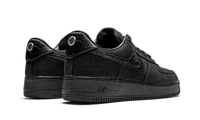 AF1 Stus*sy Black