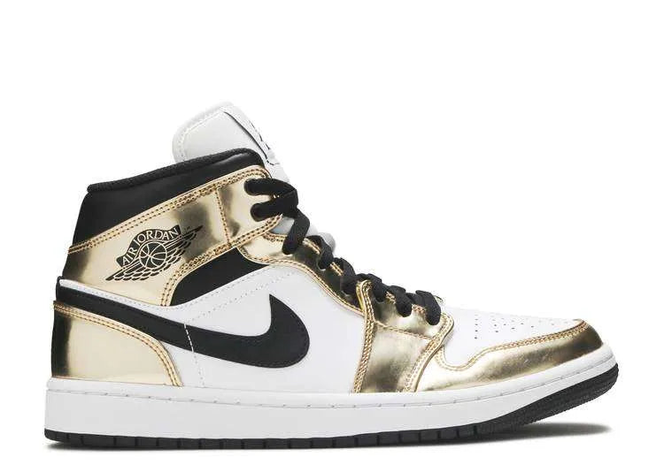 AIR JORDAN 1 MID ‘METALLIC GOLD’