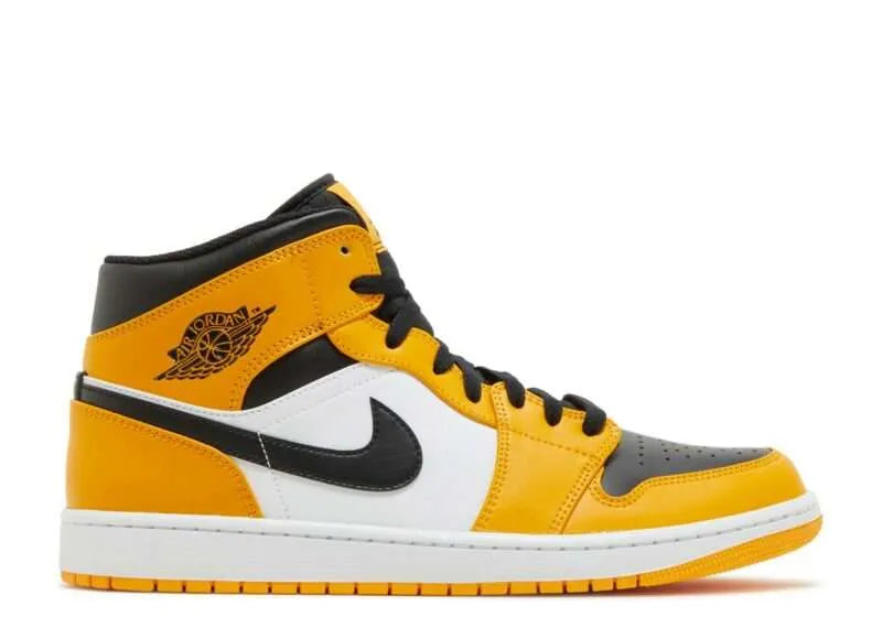 AIR JORDAN 1 MID ‘REVERSE YELLOW TOE’