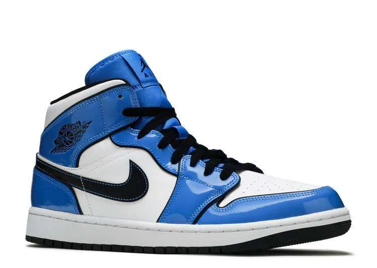 AIR JORDAN 1 MID ‘SIGNAL BLUE’