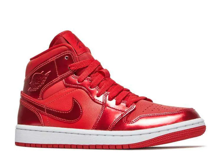AIR JORDAN 1 MID ‘UNIVERSITY RED POMENEGRATE’