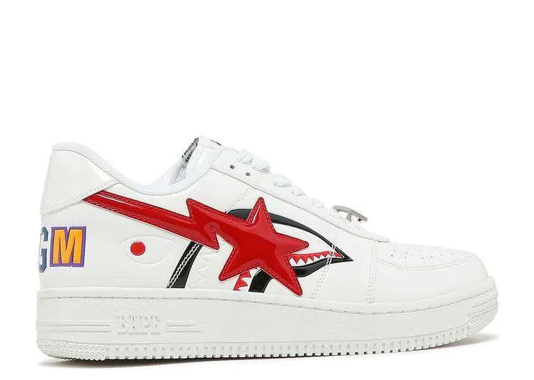 BAPESTA ‘SHARK FACE WHITE’