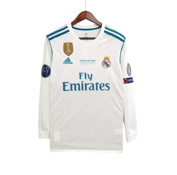 Camiseta RM 17/18 1ª Equipación – Edición Final Champions League (manga larga)