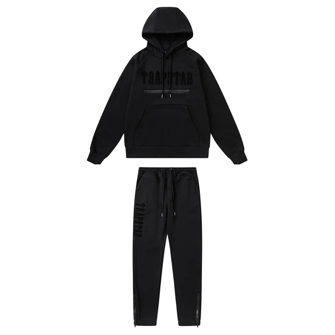Decoded 2.0 Hooded Triple Black Tracksuit
