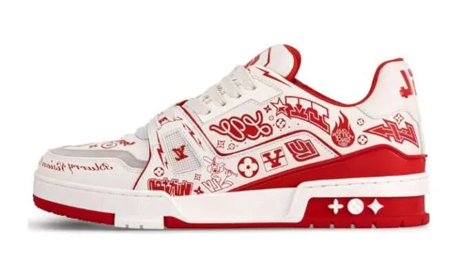Graffiti Bianco Rosso