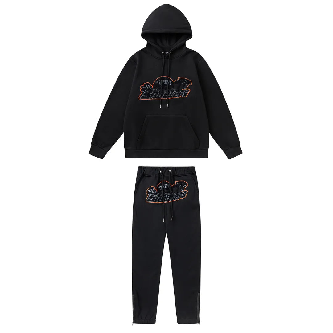 Shooters 2.0 Hooded Black Tracksuit