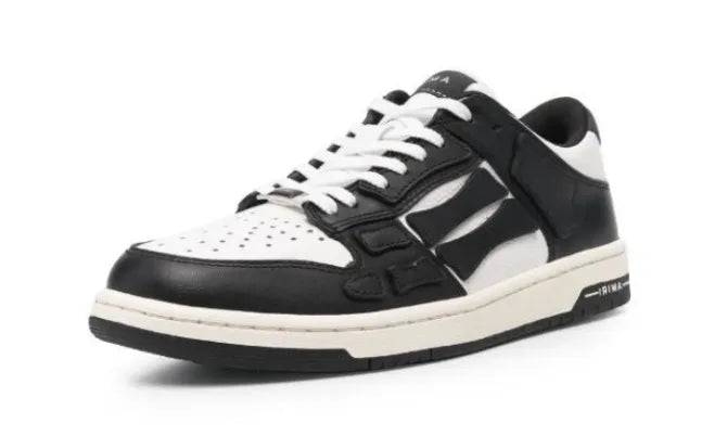 Skel BLACK white low