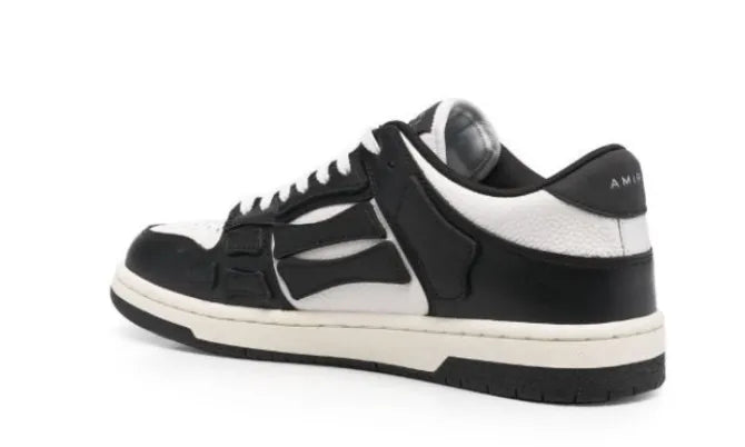 Skel BLACK white low