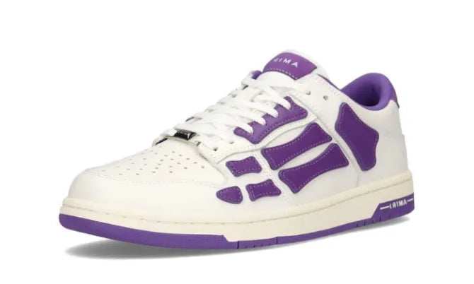 Skel white purple white low