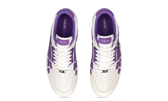 Skel white purple white low