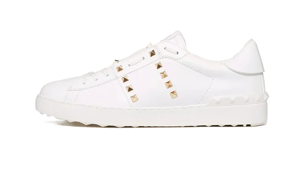 Sneaker Rockstud White Gold