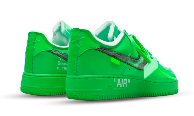 AF1 Low 0ff-White Light Green Spark - Imagen 4