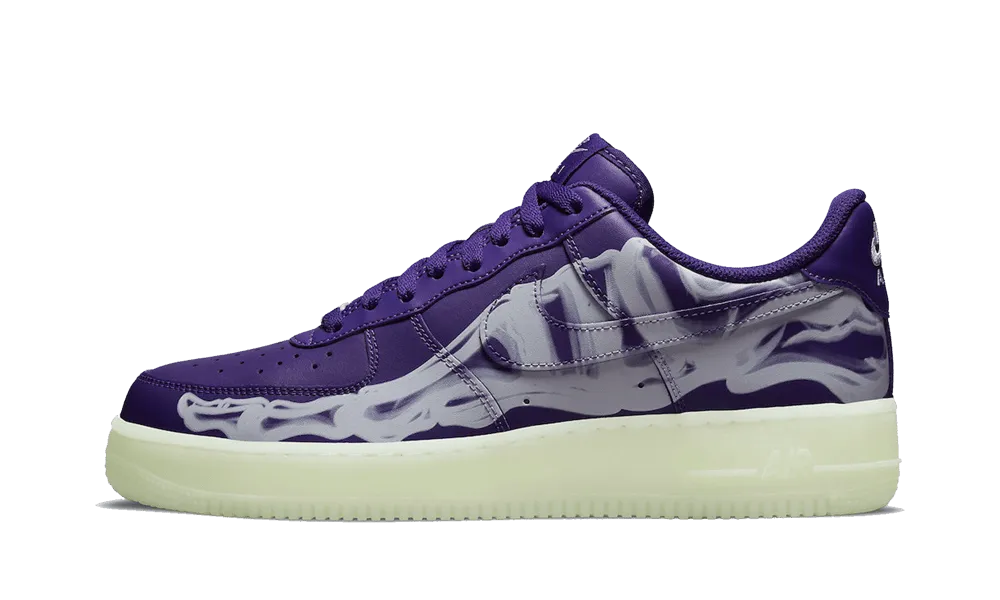 AF1 Purple Skeleton