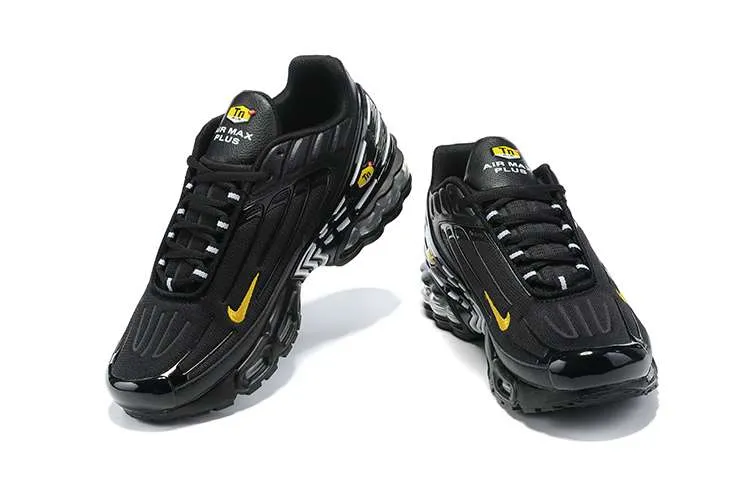 AIR MAX PLUS TN 3 'QUADRUPLE SWOOSH BLACK' - Imagen 4
