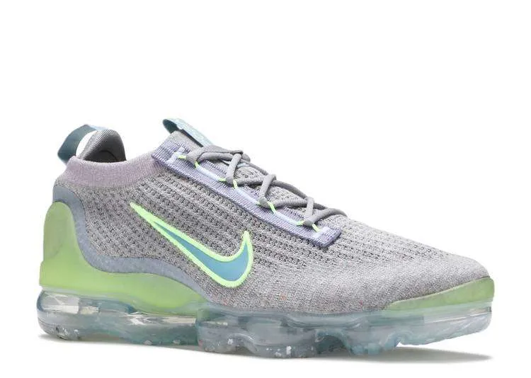 AIR VAPORMAX 2021 FLYKNIT 'GREY LIGHT LIME' - Imagen 4