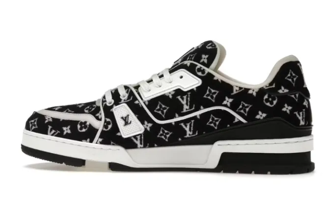 Black Monogram Textile - Imagen 2