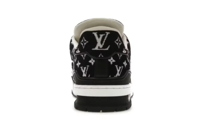Black Monogram Textile - Imagen 3