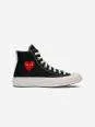 Comme Des Garçons Play x Converse Negras - Imagen 3