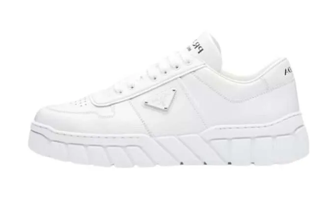 leather sneakers - Imagen 2